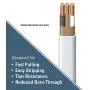 Southwire 28827422 50 14/2 with ground Romex brand SIMpull residential indoor electrical wire type NM-B, White Southwire 28827422 50 14/2 with ground Romex brand SIMpull residential indoor electrical wire type NM-B, White