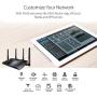 ASUS AC3100 WiFi Gaming Router (RT-AC88U) - Dual Band Gigabit Wireless Router, WTFast Game Accelerator, Gaming & Streaming, AiMesh Compatible, Free Lifetime Internet Security, Adaptive QoS, MU-MIMO