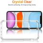 ESR Air Armor Case Compatible with iPhone 11 [Shock-Absorbing] [Scratch Resistant] [Military Grade Protection] Hard PC + Flexible TPU Frame, for 6.1-Inch, Clear