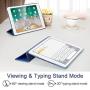 ESR Yippee Trifold Smart Case for iPad 6th Generation 2018/2017 (Not for iPad 10.2) [Lightweight] [Multi-Angle Viewing Stand Case] [Auto Sleep/Wake] for iPad 5th/6th Gen - Navy Blue