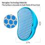 Foot Files Callus Scrubber Remover for Dead Skin Cracked Dry Wet,Pedicure Exfoliator to Remove Dead Hard Skin,Professional Foot File Rasp,Foot Scrub Care Tool (Blue)
