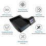 TIKSCIENCE QI Wireless Car Charger, Fit for Mercedes-Benz C Series, Fit for Smart Phones with Wireless Charging Function, Add 2 USB Ports and 1 Type-c USB