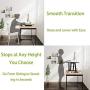 ZHU CHUANG Stand Up Desk Standing Desk Converter Gas Spring Sit Stand Desk Workstation Sit to Stand Desk Riser (Black 3)