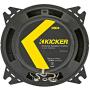 KICKER CS Series CSC4 4 Inch Car Audio Speaker with Woofers, Yellow (2 Pack)