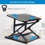 HUANUO Adjustable Laptop Stand for Desk - Easy to Sit or Stand with 9 Adjustable Angles, Laptop Riser Reduces Neck Pain, Fits 15.6 Inch Laptop & Notebook, Height Adjustable Computer & Tablet Riser