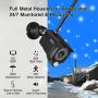 [2 Way Audio] Tonton 1080P Full HD Security Camera System Wireless,8CH NVR Recorder with 1TB HDD and 6PCS 2MP Outdoor Indoor Bullet Cameras with PIR Sensor,Plug and Play,Easy Installation(Black)