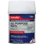 Bondo All-Purpose Putty, Designed for Interior and Exterior Home Use, Paintable, Permanent, Non-Shrinking, 1.9 lb., 1-Quart