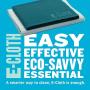 E-Cloth Window Cleaning Pack, Microfiber Glass Scrubbing Cloth & Polishing Cloth (Set of 2)