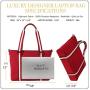 Laptop Bag for Women 13 inch Laptop Shoulder Bag Designer Luxury Handmade