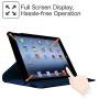 Fintie Rotating Case for iPad 4 3 2 (Old Model) 9.7 inch Tablet - 360 Degree Rotating Smart Stand Protective Cover Auto Wake/Sleep for iPad 4th Gen Retina Display, iPad 3 & iPad 2, Navy