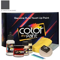 Color and Paint Compatible with/KIA Soul Ev/Bright Silver Primer - 3D / Touch UP Paint System for Paint Chips and Scratches/Basic Care