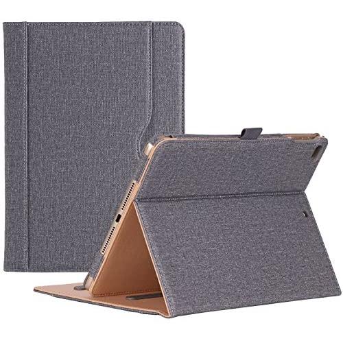 ProCase iPad 9.7 Case (Old Model) 2018 iPad 6th Generation / 2017 iPad 5th Generation Case - Stand Folio Cover Case for Apple iPad 9.7 inch, Also Fit iPad Air 2 / iPad Air –Grey