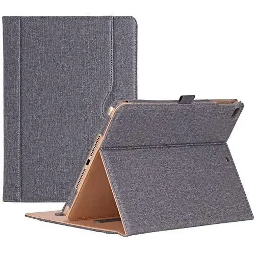 ProCase iPad 9.7 Case (Old Model) 2018 iPad 6th Generation / 2017 iPad 5th Generation Case - Stand Folio Cover Case for Apple iPad 9.7 inch, Also Fit iPad Air 2 / iPad Air –Grey