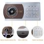 TIGERKING Personal Safe Security Digital Lock Box Key Combination Code Safe Box Steel Money Box Electronic Small Safes for Home, Office, Hotel