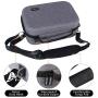 Carrying Case for Nintendo Switch,Large Storage Case for Switch Console, Pro Controller, Accessories Switch Dock, AC Adapter with 16 Game Cards, Travel Hard Protective Carry Bag with Handle,Gray