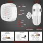 Wireless Driveway Alarm, Motion Detector, 1000FT Long Range, 36 Melodies, Outdoor Motion Sensor Alarm Weather Resistant-Home Security Alert System Monitor & Protect Indoor/Outside Property