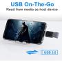 USB C Male to USB 3.0 Female Adapter 3-Pack,Thunderbolt 3 Type C OTG Converter Connector for MacBook Pro,iPad Air 4,S21,21,Chromebook,Pixelbook,Microsoft Surface Go 2,Galaxy Note 20 S10 S20 Ultra Plus