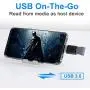 USB C Male to USB 3.0 Female Adapter 3-Pack,Thunderbolt 3 Type C OTG Converter Connector for MacBook Pro,iPad Air 4,S21,21,Chromebook,Pixelbook,Microsoft Surface Go 2,Galaxy Note 20 S10 S20 Ultra Plus