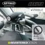 Artago 869 Premium Steering Wheel Lock, Reinforced, Car SUV Universal, Silver