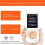 Smart Language Translator Device with WiFi or Hotspot 2.4 Inch Touch Screen Support 70 Languages Two Way Voice Translation for Travelling Learning Business Shopping(White)