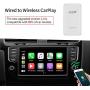 2021 Wireless CarPlay CarlinKit 2.0 Adapter U2W for Factory Wired CarPlay Cars, Compatible with Audi/Porsche/Volvo/Volkswagen/Ford SYNC3.4, Online Upgrade iOS 13-14, Convert Wired to Wireless CarPlay