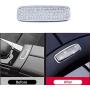 Pursuestar Bling Bling Crystal Armrest Box Button Cover Car Interior Trim Sticker Decals for Mercedes Benz 2019 2020 A B Class 2020 GLB GLA CLA