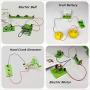 Circuit and Magnetic Science Exploration Kit - Exciting Stem Projects for Kids - Physics Lab Basic Electronics Magnetism Experiments Learning Toys