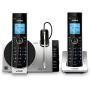 VTech Connect to Cell DS6771-3 DECT 6.0 Cordless Phone - Black, Silver, 6.9'' x 4'' x 6.6''