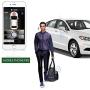 Smart Phone/Remote Key Double Control PKE Car Alarm System Passive Keyless Entry Remote Engine Start One Key Push Start Stop Button Shock Sensor Alarm (No Remote Start Only Lock/Unlock The Car)