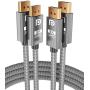 Itramax 8K 60Hz DisplayPort Cable 10FT (2-Pack),DP 1.4 Male Ultra High Speed Cord for Laptop/PC/TV/Gaming Monitor,Support HBR3 Bandwidth of 32.4Gbps,4K@144Hz,2K@165Hz,1080P@240Hz (DP 1.2 Compatible)