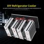 Semiconductor Refrigeration, 12V 240W Electronic Semiconductor DIY Refrigerator Cooler Cooling System Kit 212710