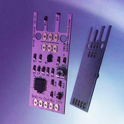 Wind Sensor Anemometer for Arduino, Measure Wind Speed and Temperature with Analog Output Anemometer