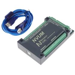 UCONTRO CNC 200 KHz 4 Axis USB Mach3 Motion Control Card Breakout Interface Board Controller,12-32V DC Input