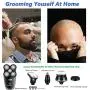 HappyGo 5 in 1 Rotary Electric Shaver for Men Bald Head Razors Wet Dry Men Grooming Kit LED 5D Floating Shaver with Nose Hair Sideburns Trimmer Hair Clippers Facial Brushes USB Rechargeable (Black) HappyGo 5 in 1 Rotary Electric Shaver for Men Bald Head Razors Wet Dry Men Grooming Kit LED 5D Floating Shaver with Nose Hair Sideburns Trimmer Hair Clippers Facial Brushes USB Rechargeable (Black)