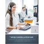 Mpow 071 USB Headset/ 3.5mm Computer Headset with Microphone Noise Cancelling, Lightweight PC Headset Wired Headphones, Business Headset for Skype, Webinar, Cell Phone, Call Center