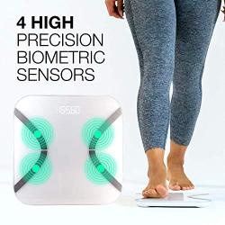 KoreHealth KoreScale Smart Scale Biometric Monitor BMI Body Weight Muscle Mass Protein Basal Metabolic Rate True Fitness Weight Loss Scale