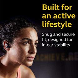 Jabra Elite Active 65t Earbuds – True Wireless Earbuds with Charging Case, Copper Red – Bluetooth Earbuds with a Secure Fit and Superior Sound, Long Battery Life and More