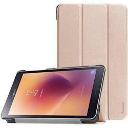 ProCase Galaxy Tab A 8.0 2017 T380 T385 Case (Old Model), Slim Light Smart Cover Stand Hard Shell Case for 8.0 inch Galaxy Tab A Tablet 2017 T380 T385 -Gold