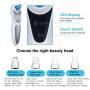 USB Charging Pore Cleaner Blackhead Instrument Electronic Care Beauty Products to Acne Touch LCD Display Beauty Equipment,A