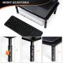 2 Pack Monitor Stand Riser - 3 Height Adjustable Monitor Stand for Laptop, Computer, PC, Printer, Mesh Metal Monitor Riser for Desktop Organizer 2 Pack Monitor Stand Riser - 3 Height Adjustable Monitor Stand for Laptop, Computer, PC, Printer, Mesh Metal Monitor Riser for Desktop Organizer