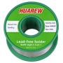HUAREW HR990307 Sn 99-Ag 0.3-Cu 0.7 lead-free solder wire with rosin core (1.0mm, 60g)