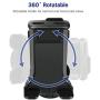 TNP Cup Holder Phone Mount, Universal Car Cup Smartphone Cradle Clamp w/Flexible Neck for Apple iPhone 11 Pro Max, Xs, Xs Max, X, 8 Plus, 8, 7, 7 Plus, 6 Plus, Samsung Galaxy Note 9 Note 8 S9+ S9
