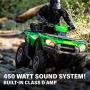 BOSS Audio Systems ATVB6.5R ATV UTV Weatherproof Sound System - 6.5 Inch Speakers, 1 Inch Tweeters, Built-in Amplifier, Bluetooth, Rechargeable Battery, Easy Installation for 12 Volt Vehicles BOSS Audio Systems ATVB6.5R ATV UTV Weatherproof Sound System - 6.5 Inch Speakers, 1 Inch Tweeters, Built-in Amplifier, Bluetooth, Rechargeable Battery, Easy Installation for 12 Volt Vehicles
