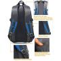 Backpack for School College Student Laptop Bookbag Travel Business with USB Port