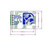 ELECTRONICS-SALON DPDT Signal Relay Module, 24Vdc, RY24W-K Relay. Has Assembled.