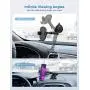 Car Phone Mount, Mpow 3-1 Phone Holder for Dashboard & Air Vent & Windshield with Strong Suction Cup and Twist-Lock Clip Compatible iPhone 12 11 Pro MAX XS XR X 8 7 6Plus Etc