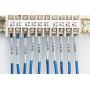 Brady Authentic (M21-187-C-342) PermaSleeve Heat Shrink Tubing for Control Panels, Electrical Panels and Wire Harness Labeling, Black on White material - Designed for BMP21-PLUS and BMP21-LAB Label Printers, .335'' Width, 7 Length