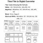 Wolverine Titan 8-in-1 High Resolution Film to Digital Converter with 4.3'' Screen and HDMI Output (Black)