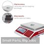 American Fristaden Lab Industrial Counting Scale | Digital Balance for Counting Parts and Coins with 30kg Capacity & 0.5g Accuracy | Electronic Gram Scale | 1YR Warranty