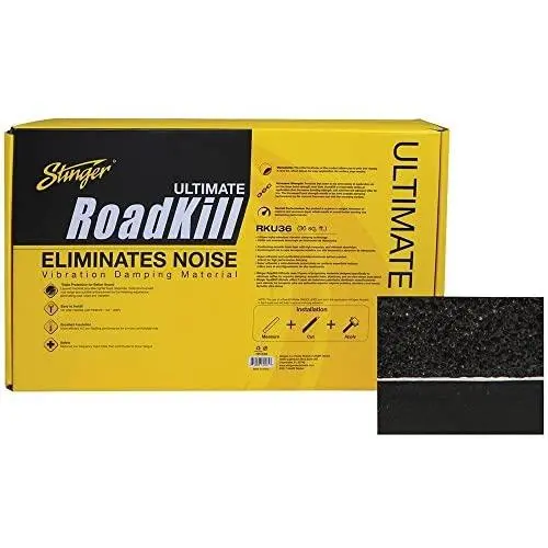 STINGER RKU36 Roadkill Noise-Deadening Material Ultimate Bulk Kit